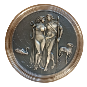 Le Grand Mint Afrodit ve Adonis Gümüş Sikke Coin